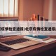 北京疫情检查通报/北京疫情检查通报最新